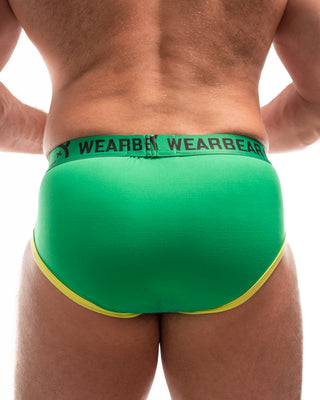 URS Wearbear green UnderwUrs Briefs - Roomy Big and Tall Mens Underwear - gay bear
